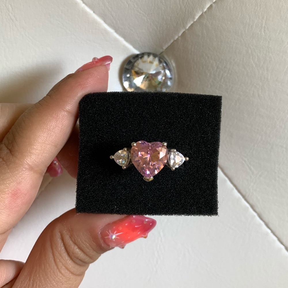 Pink Heart Ring